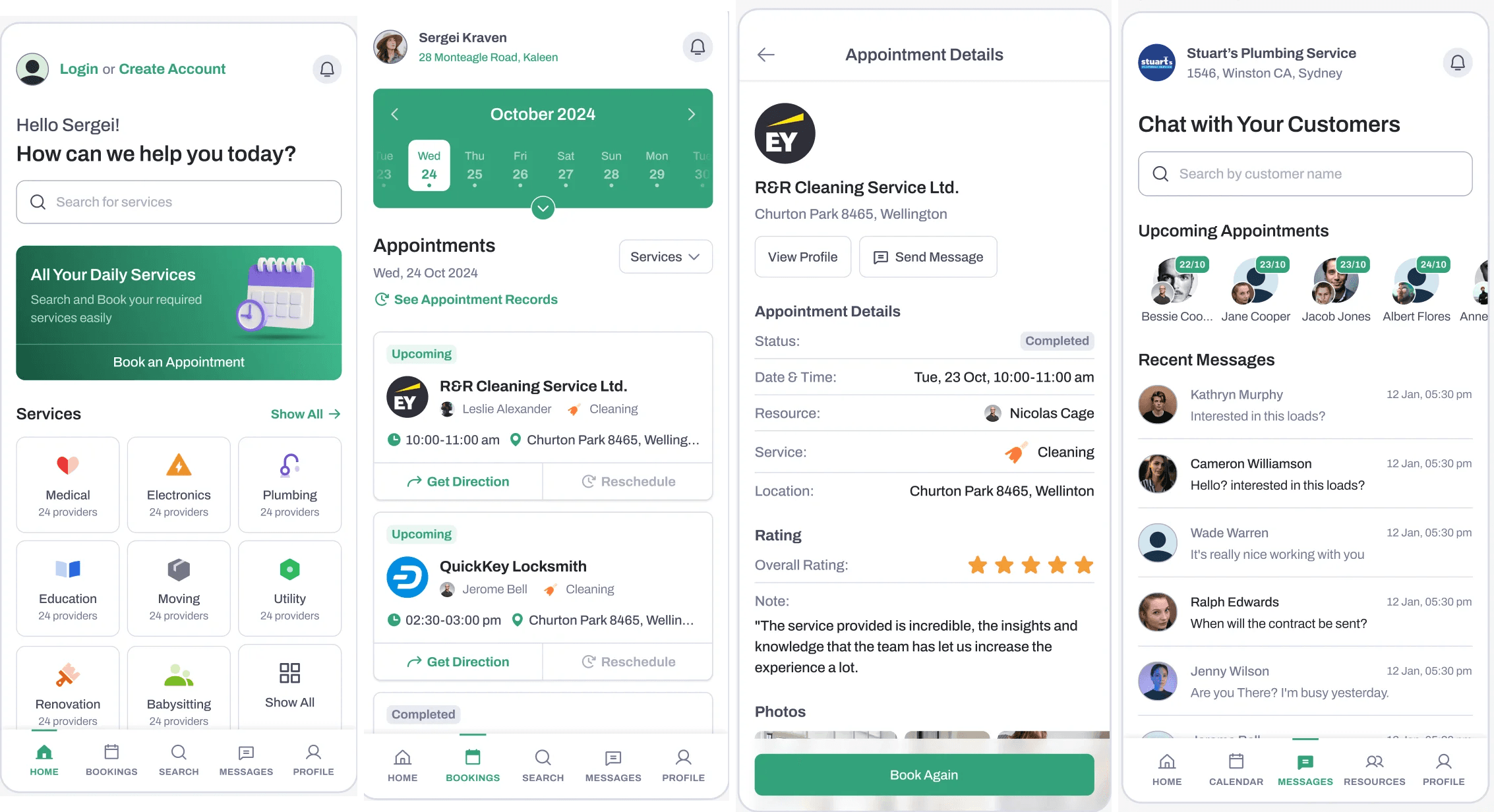 Schedule Management SaaS preview